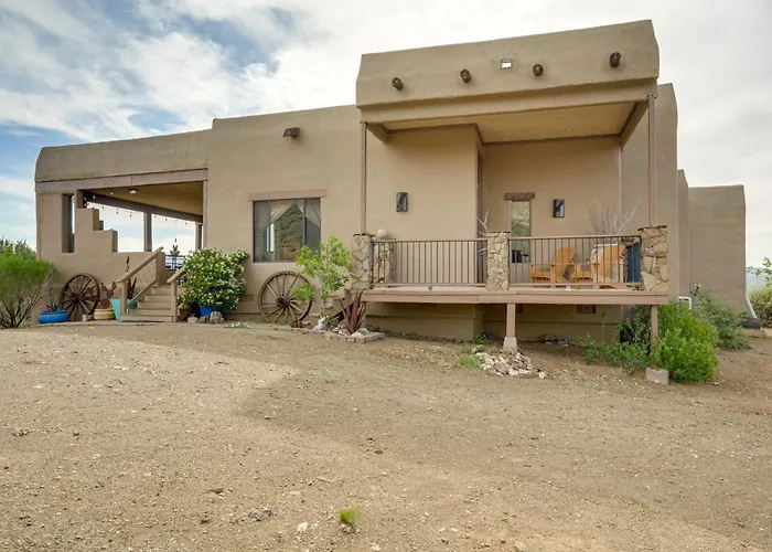Mtn-view Adobe W/ Large Deck Near Prescott! * Dewey-Humboldt