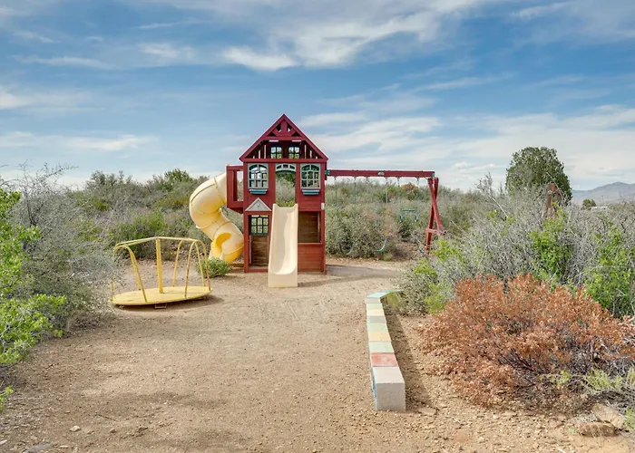 Mtn-view Adobe W/ Large Deck Near Prescott! * Dewey-Humboldt