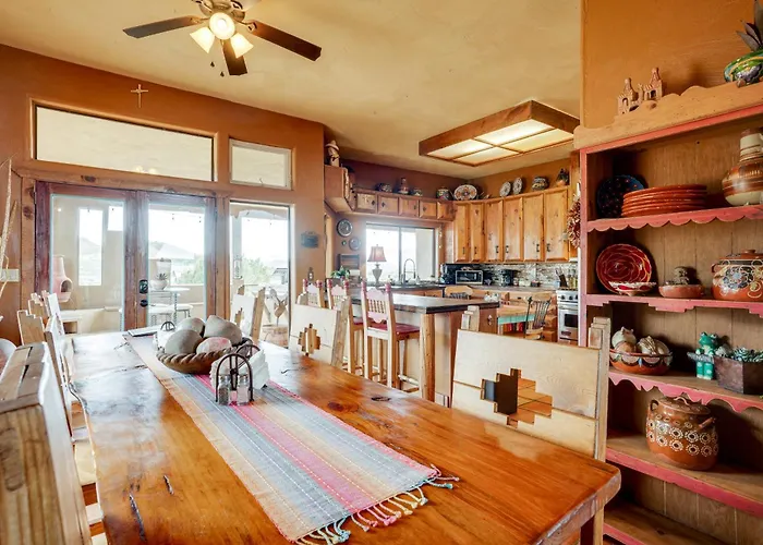 Mtn-view Adobe W/ Large Deck Near Prescott! *