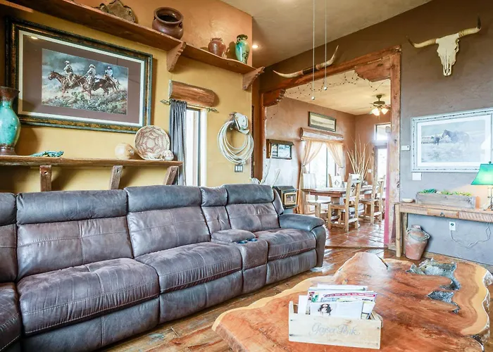 Mtn-view Adobe W/ Large Deck Near Prescott! *